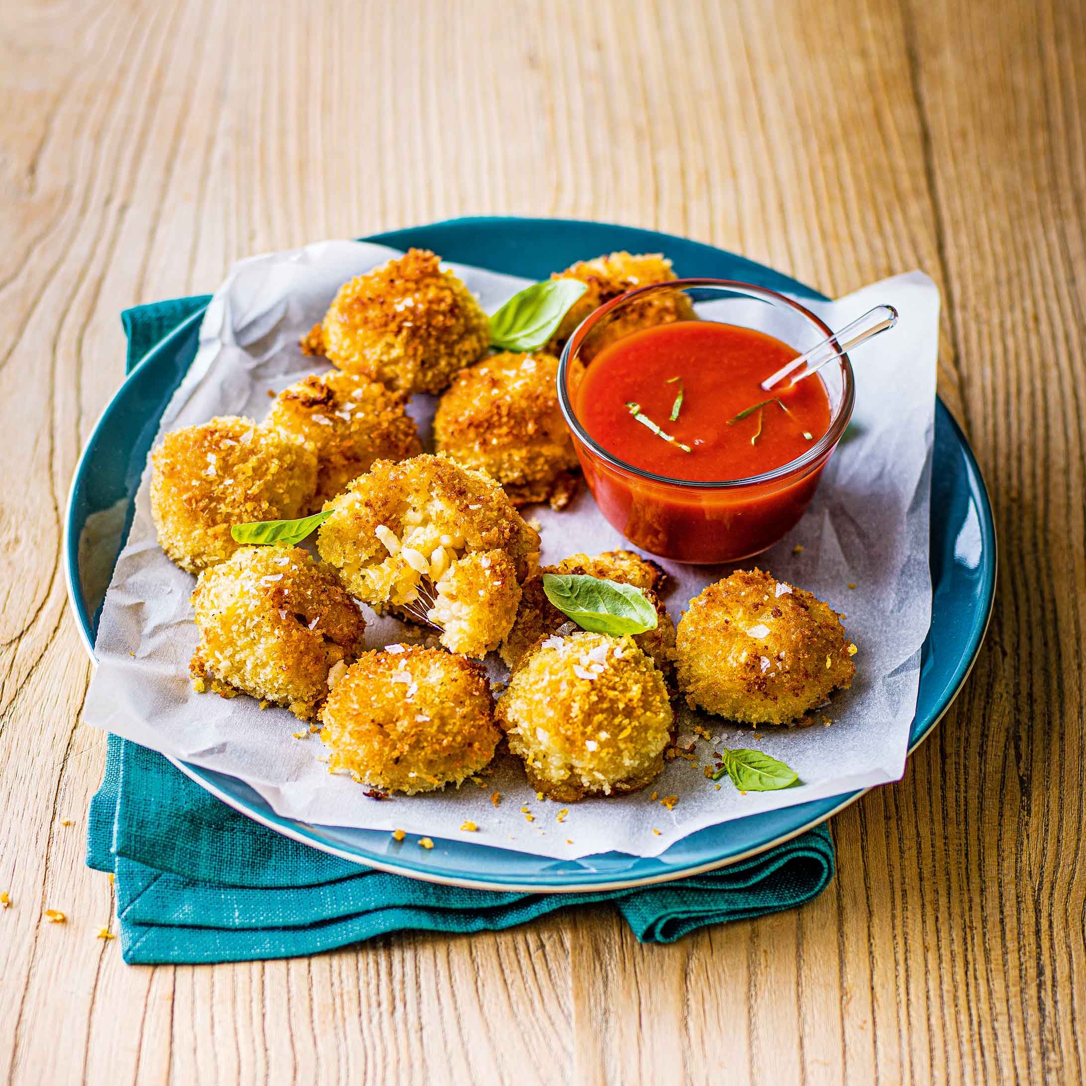 Photo of Baked arancini & tomato dip by WW