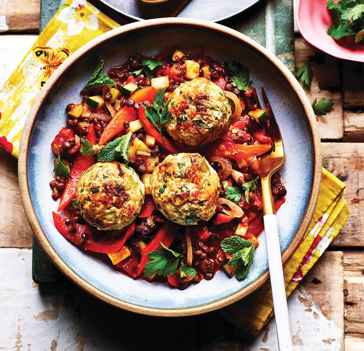 Photo of Turkey meatballs with vegetable ragout by WW
