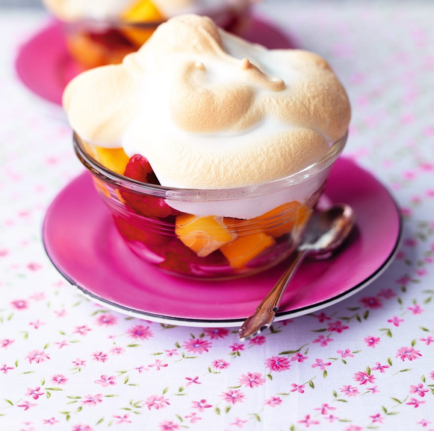 Photo of Hot raspberry & mango meringues by WW