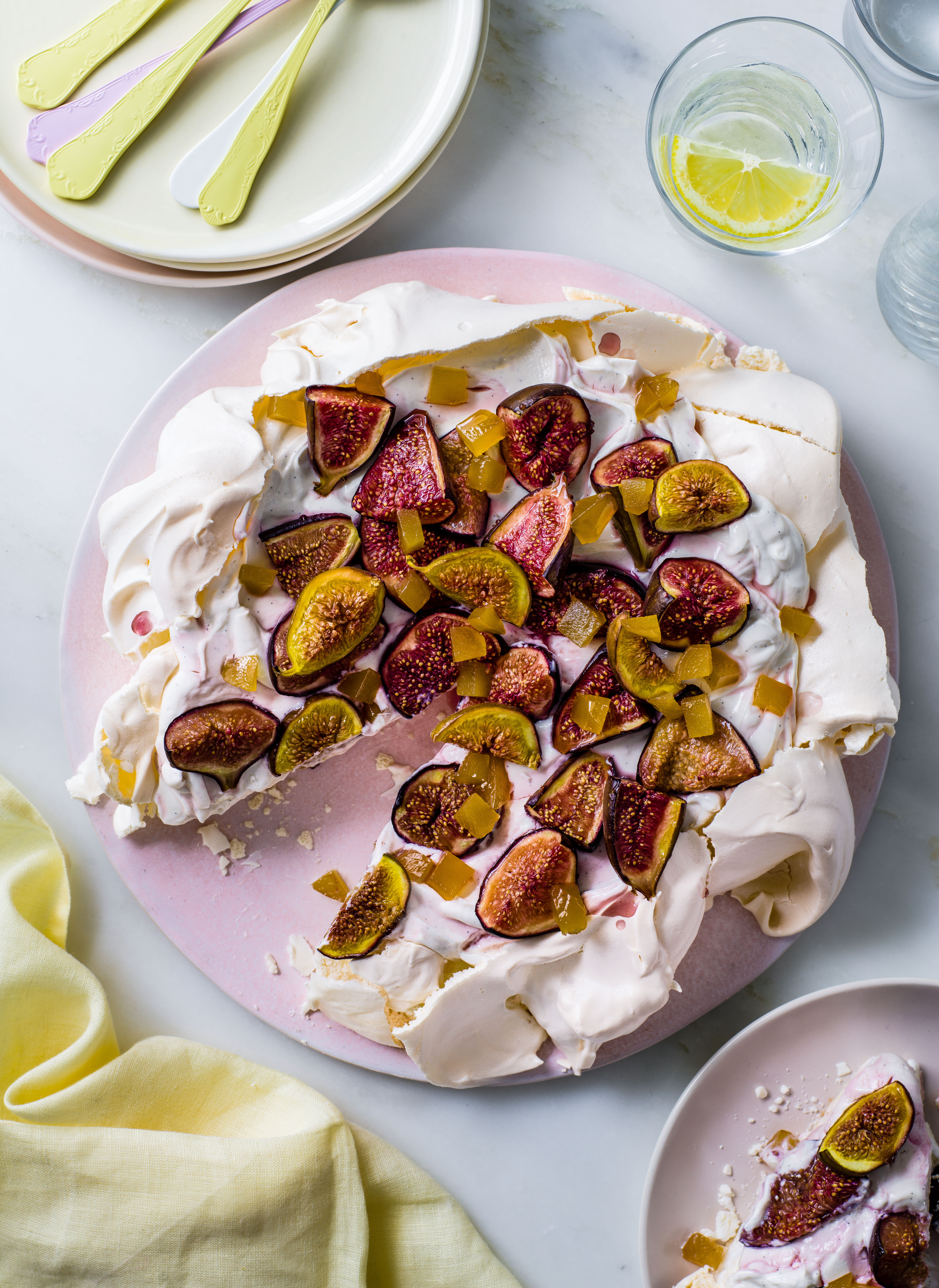 Photo of Fig & ginger pavlova by WW