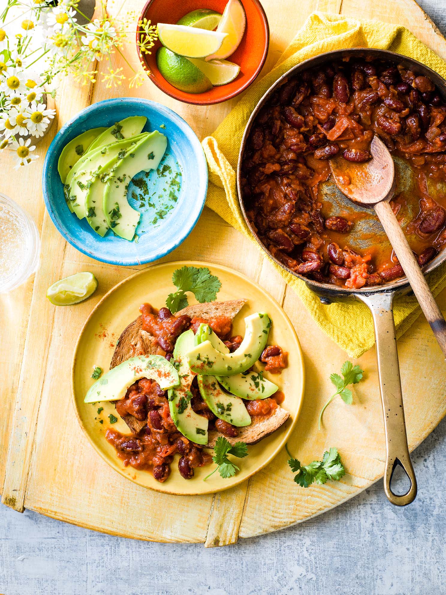 Photo of Spicy Mexican beans & avocado on toast by WW