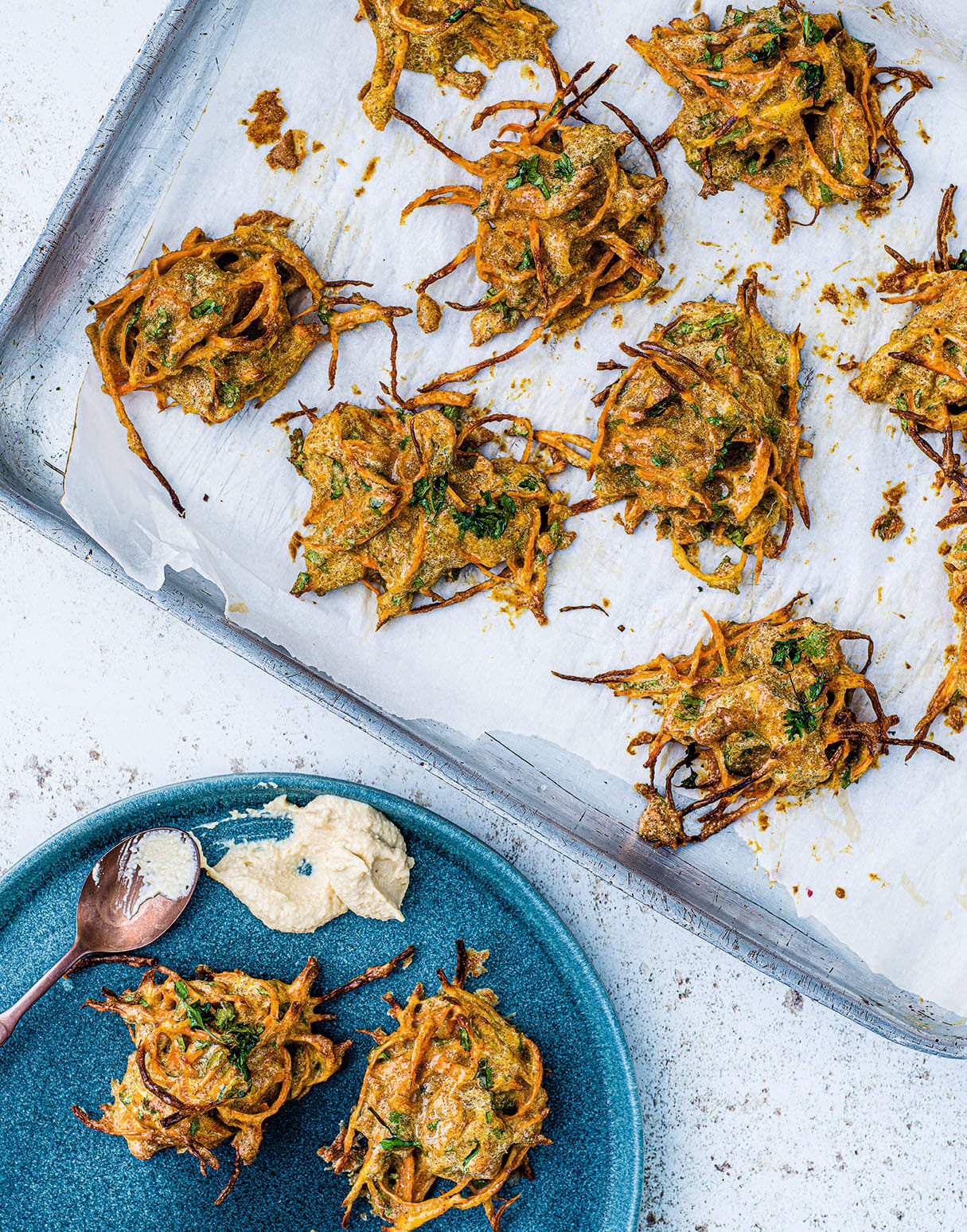 Photo of Carrot & coriander fritters by WW