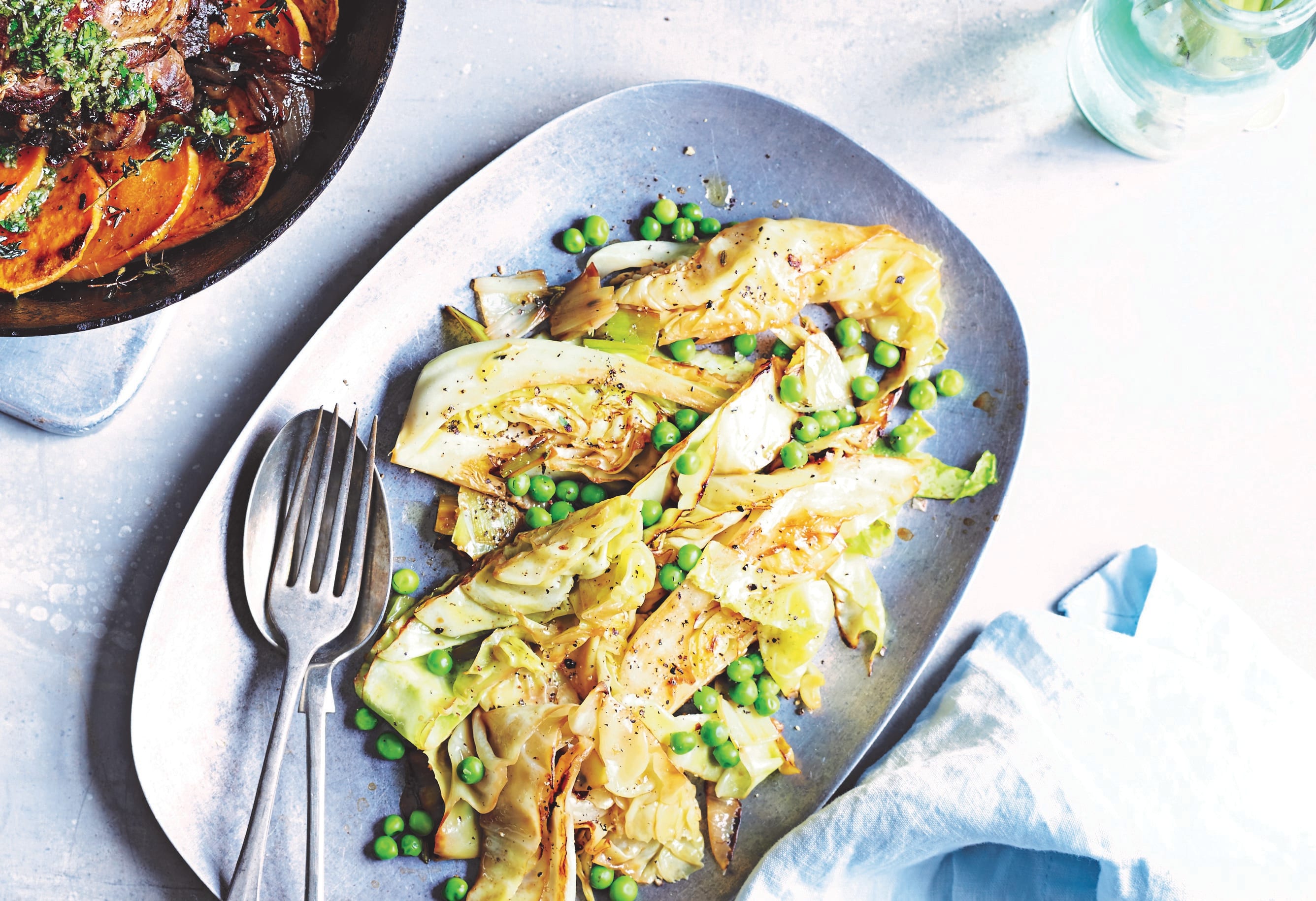 Photo of Wine-braised peas & cabbage by WW