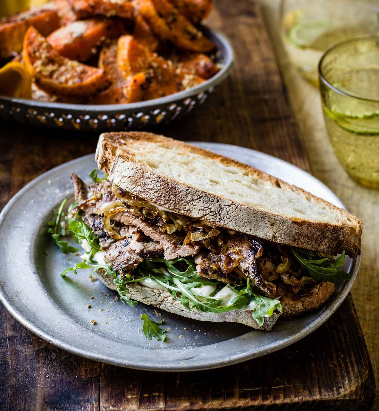 Photo of Steak & caramelised onion sandwiches by WW