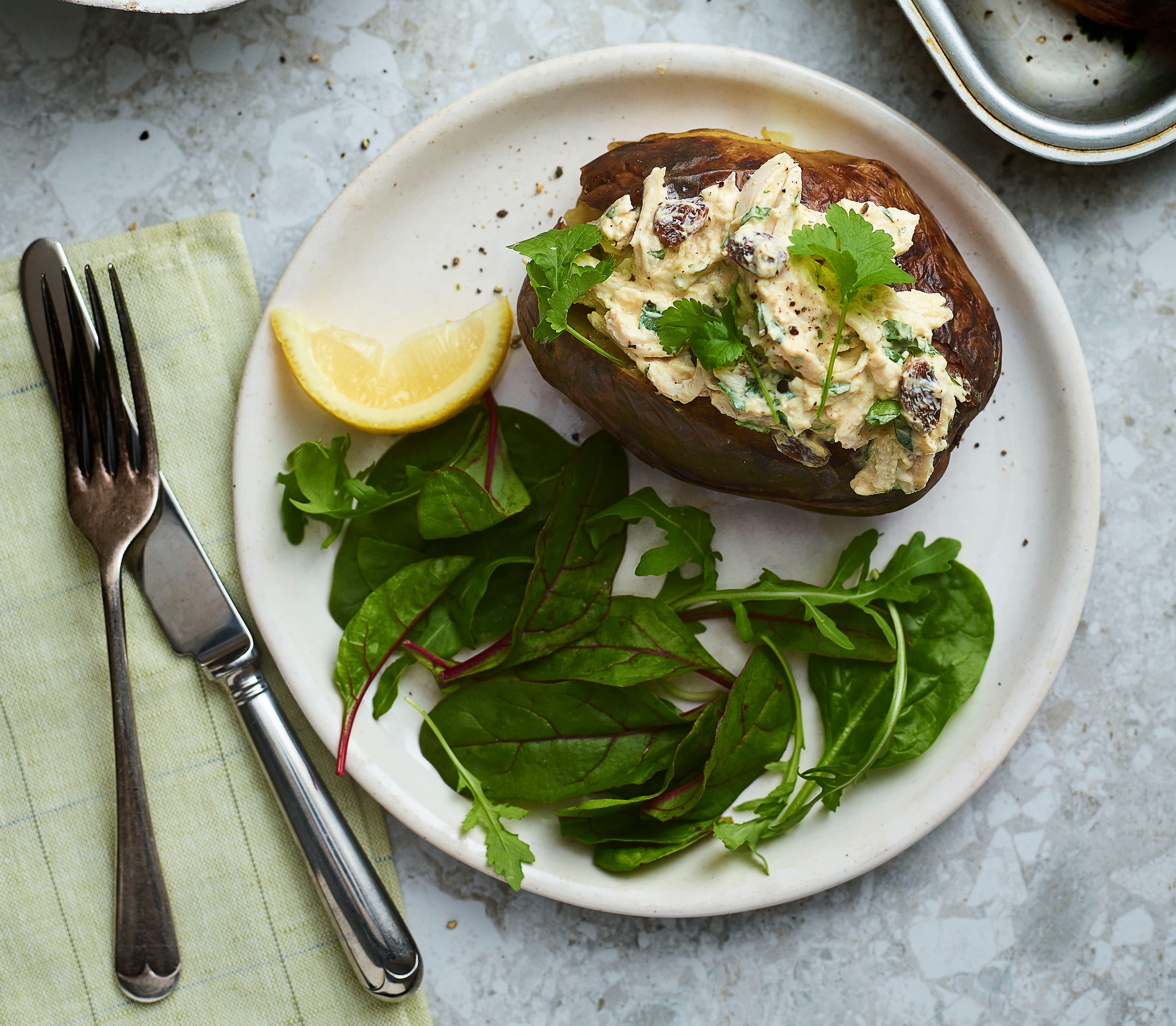 Photo of Coronation chicken baked potatoes by WW