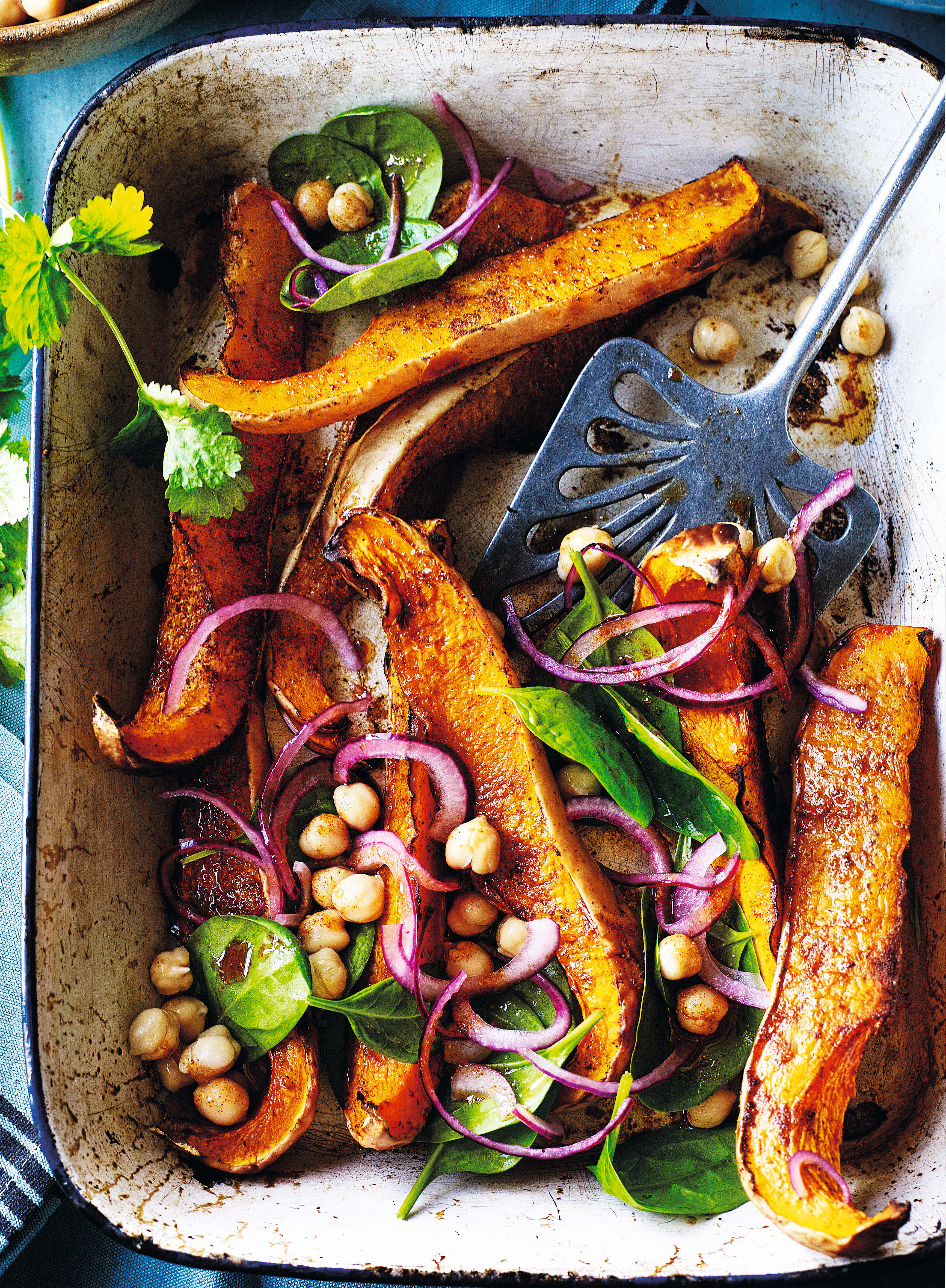Photo of Warm squash, red onion & chickpea salad by WW