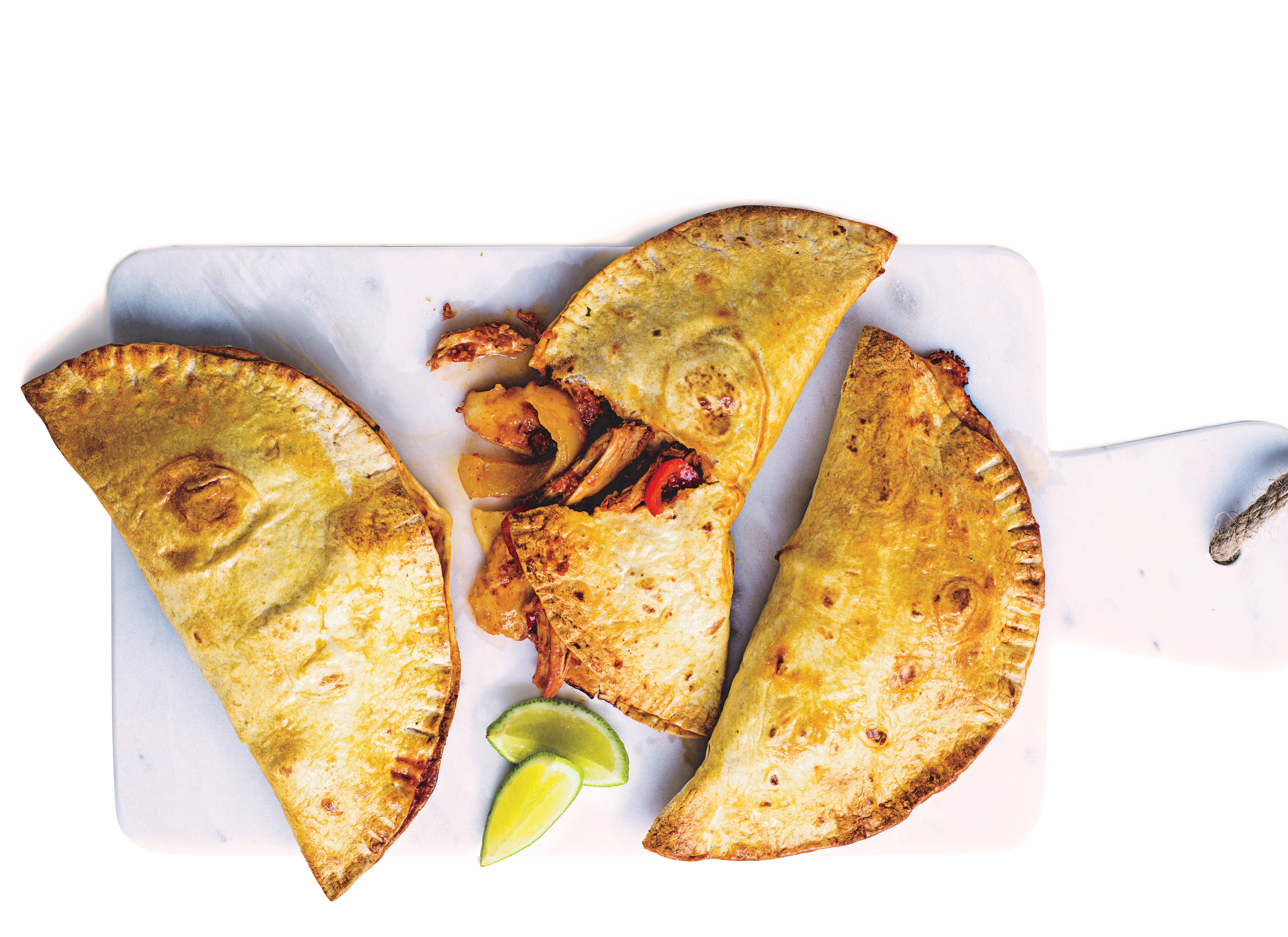 Photo of Spicy chicken & pepper calzone by WW
