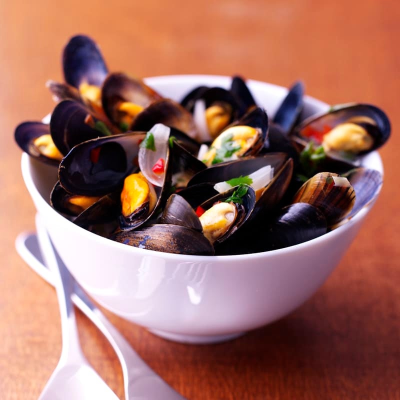 Photo of Mussels in Thai broth by WW