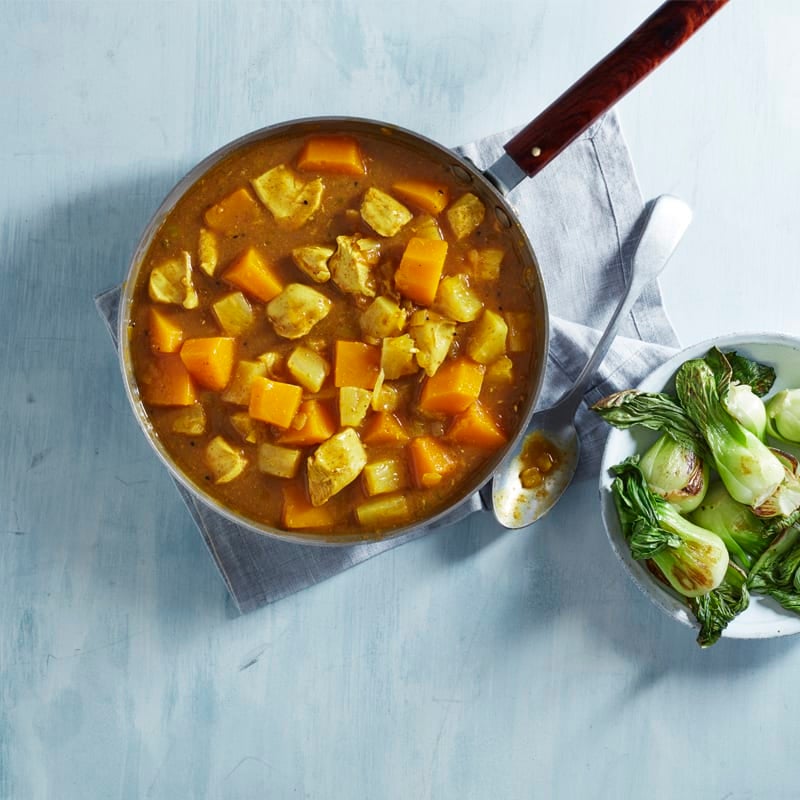 Photo of Japanese-style chicken, pineapple & butternut squash curry by WW