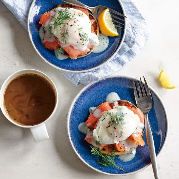 Photo of Eggs Benedict with smoked salmon by WW