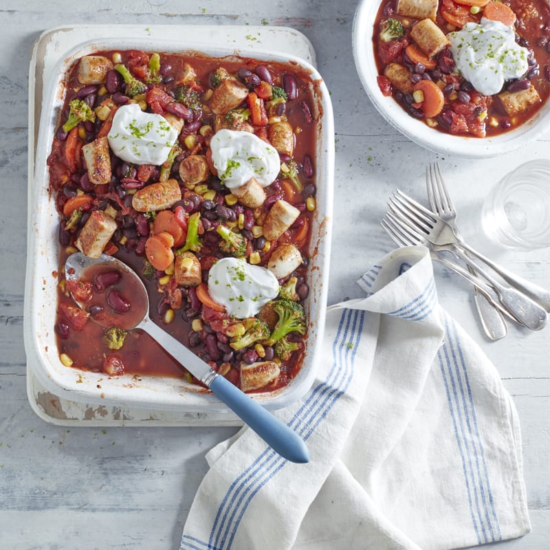 Photo of Chipotle chicken, lime & bean stew by WW