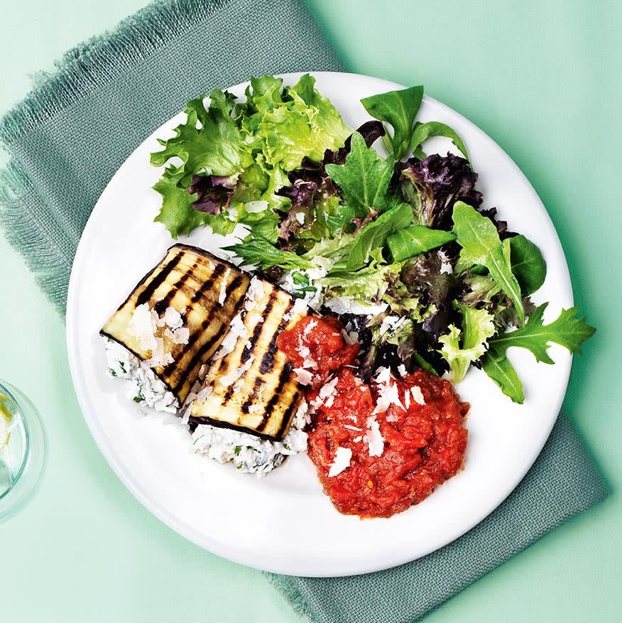 Photo of Aubergine cannelloni with ricotta & tomatoes by WW