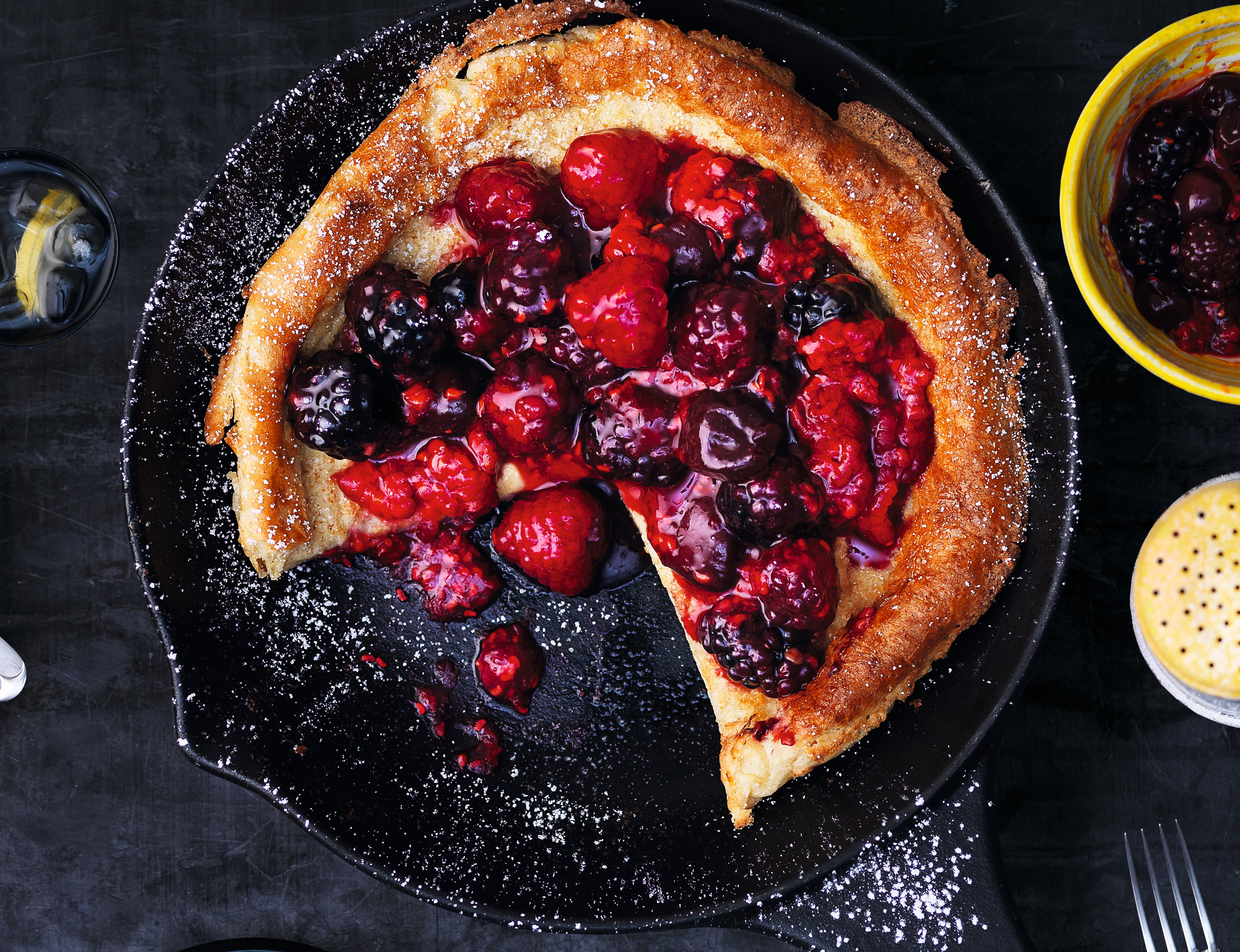 Photo of Dutch baby with forest fruits by WW