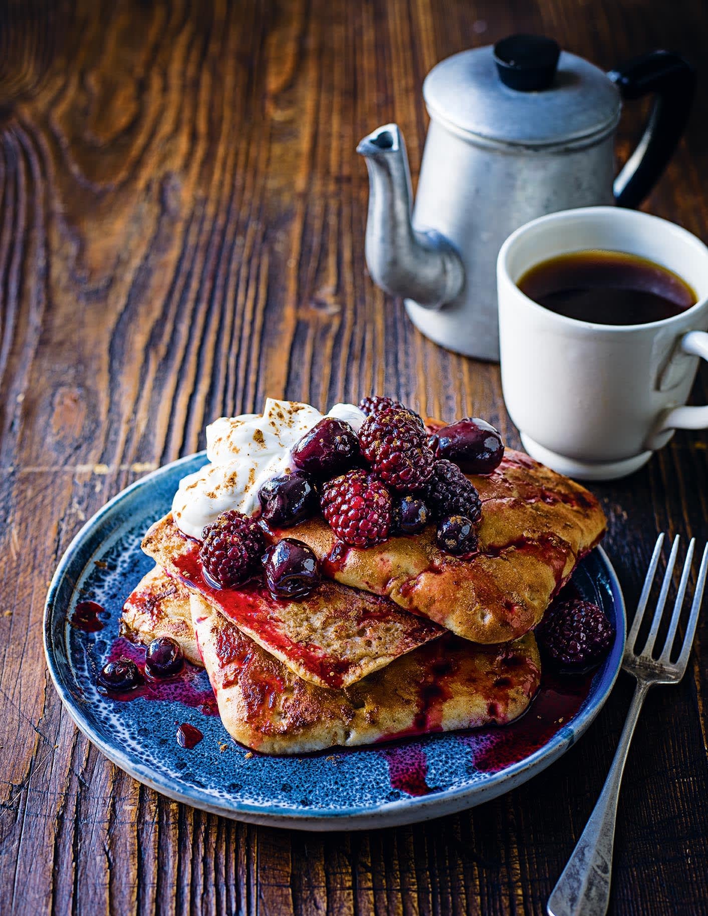 Photo of French toast with Black Forest compote by WW