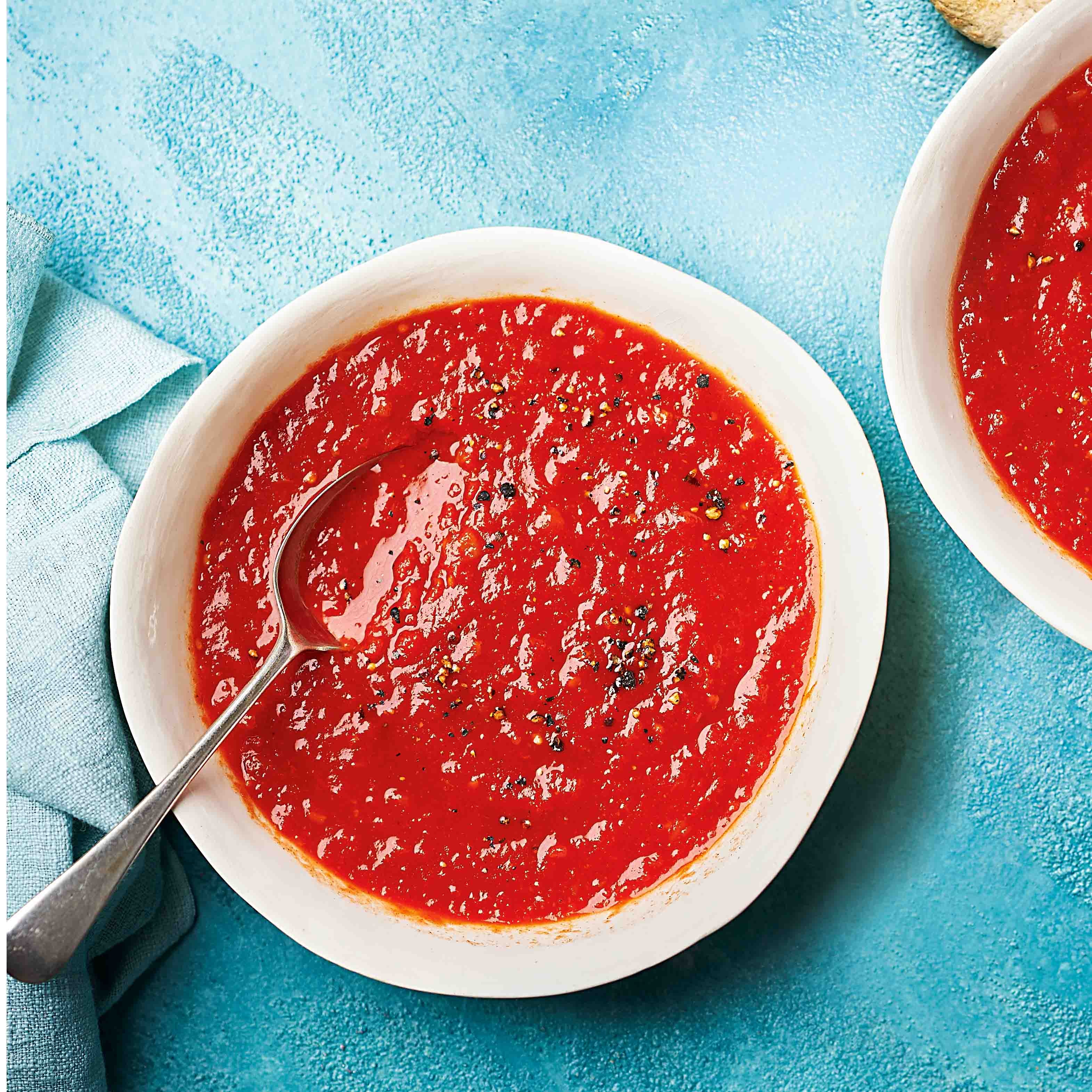 Photo of Smoky tomato soup with pitta by WW