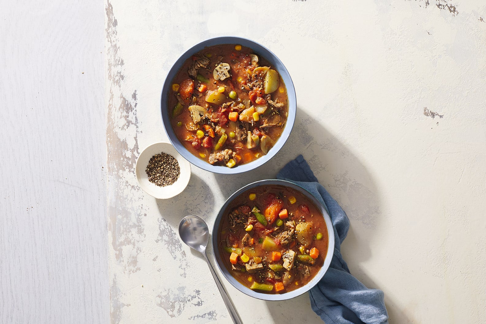 Photo of Beef & mixed vegetable soup by WW