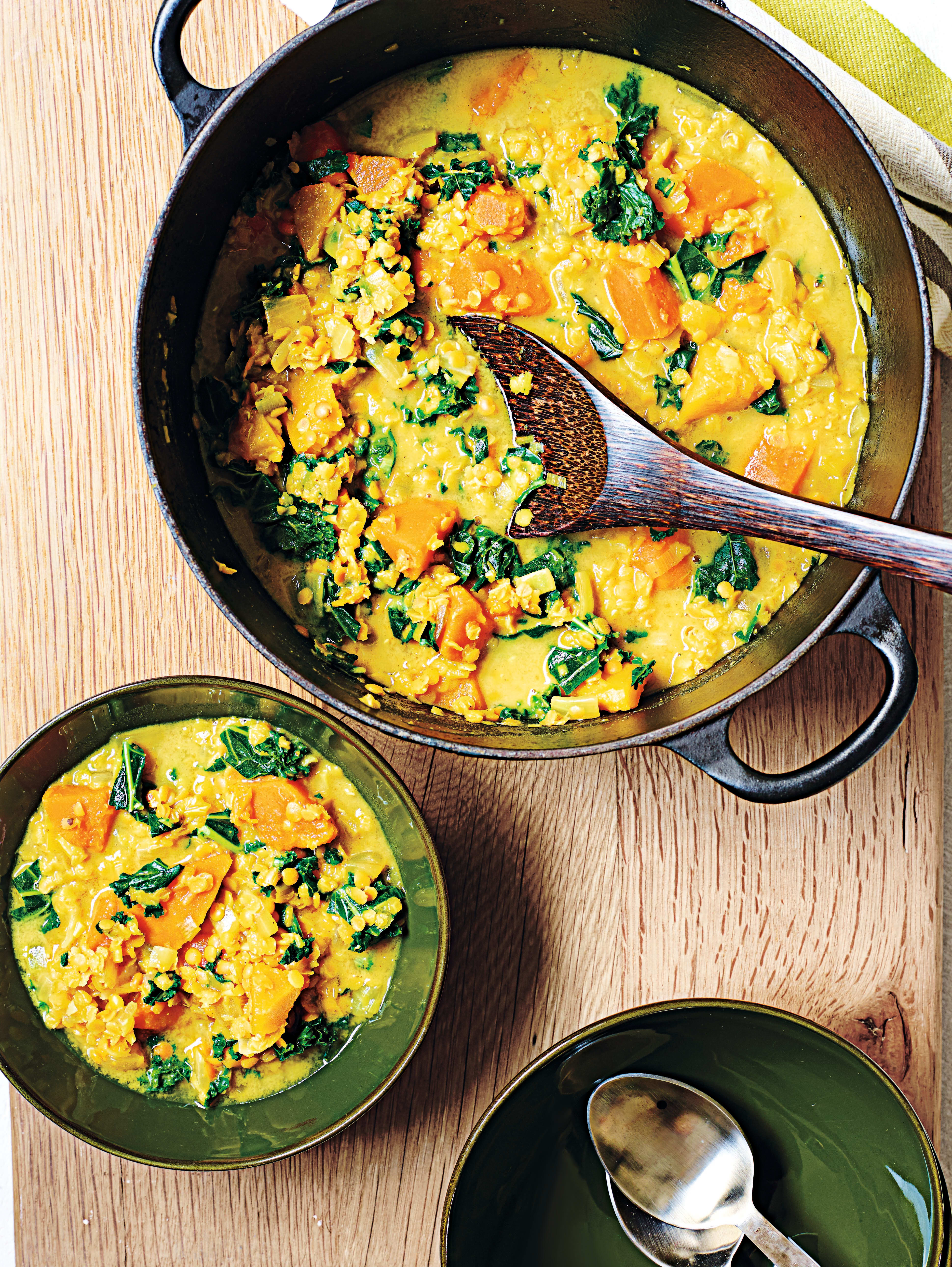 Photo of Butternut  squash & kale curry by WW