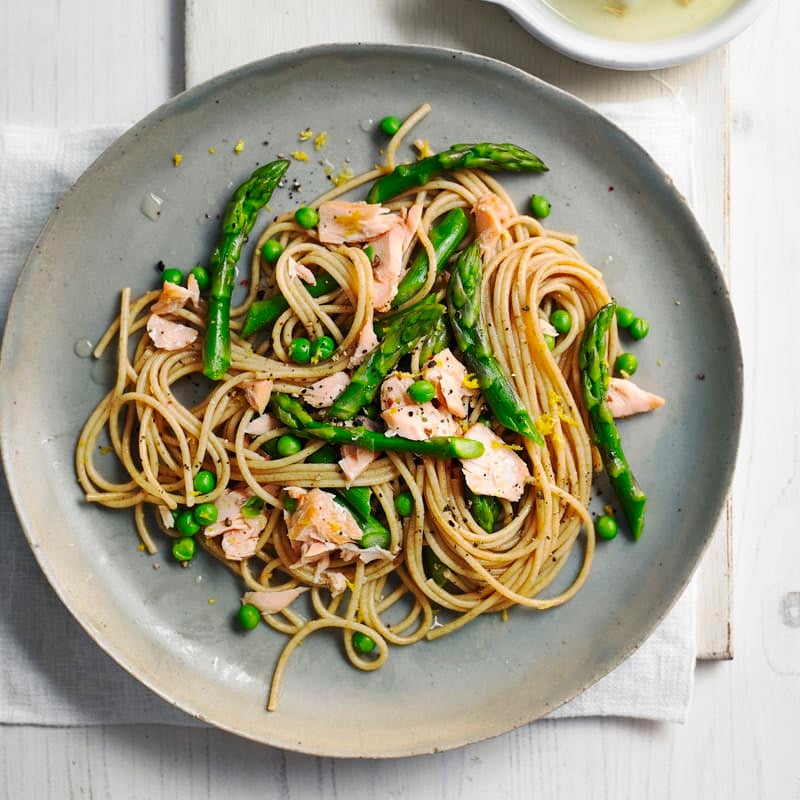 Photo of Spaghetti with smoked trout & lemon by WW