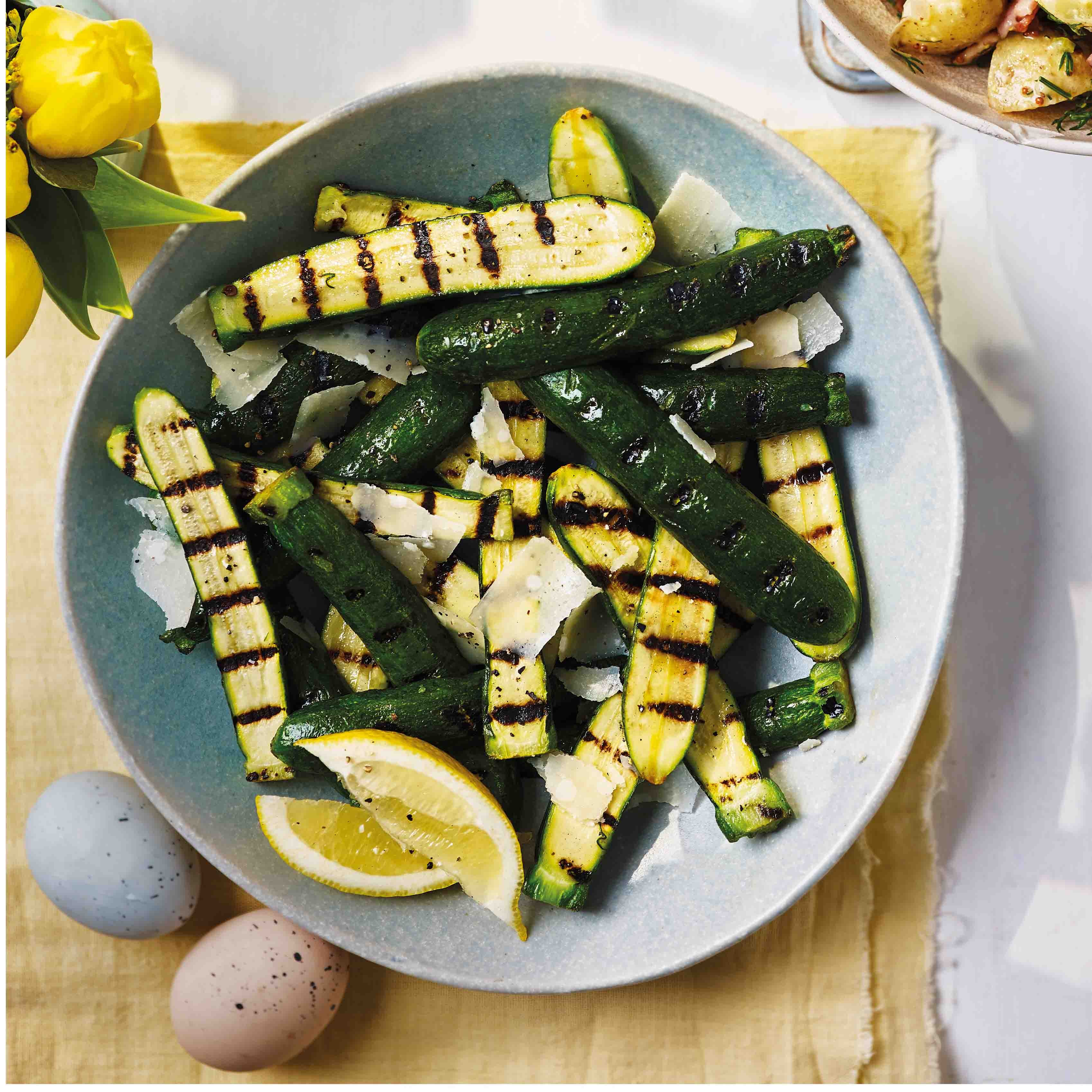 Photo of Italian-style griddled baby courgettes by WW