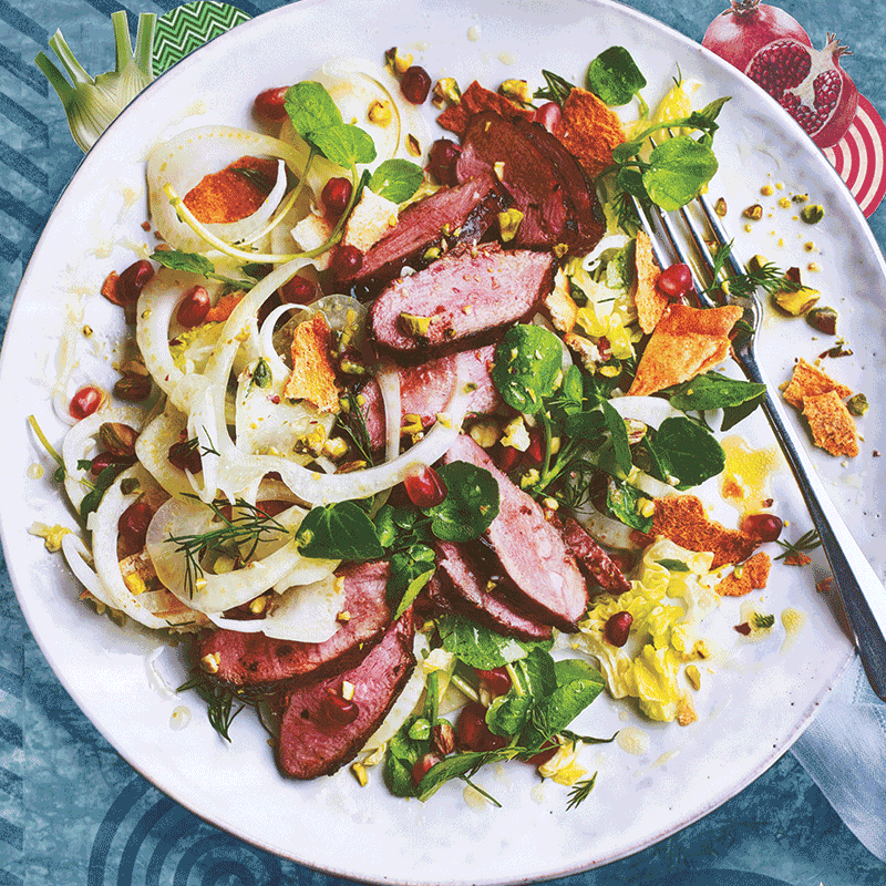 Photo of Duck, fennel & pomegranate salad by WW