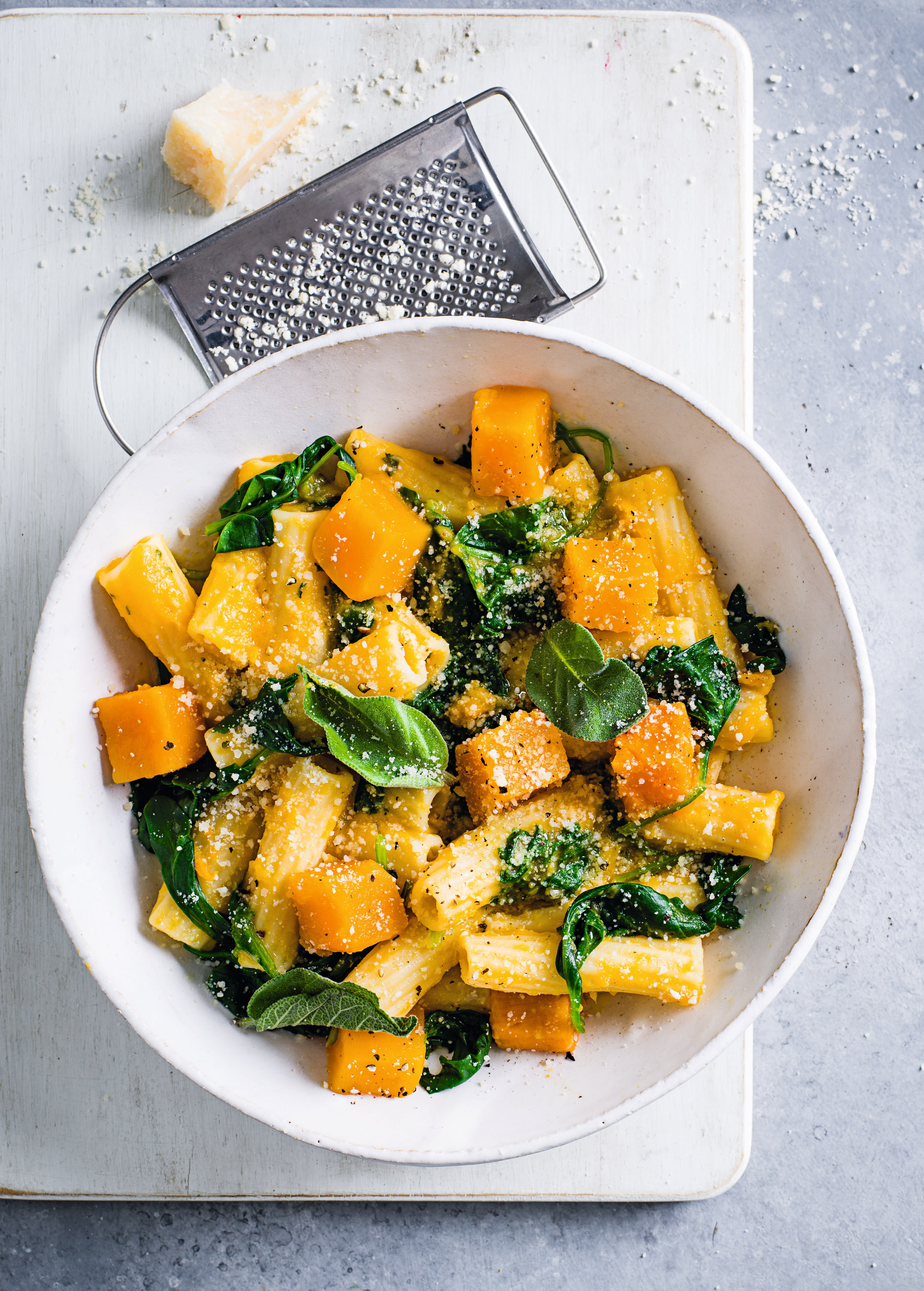 Photo of Rigatoni with butternut squash & sage by WW