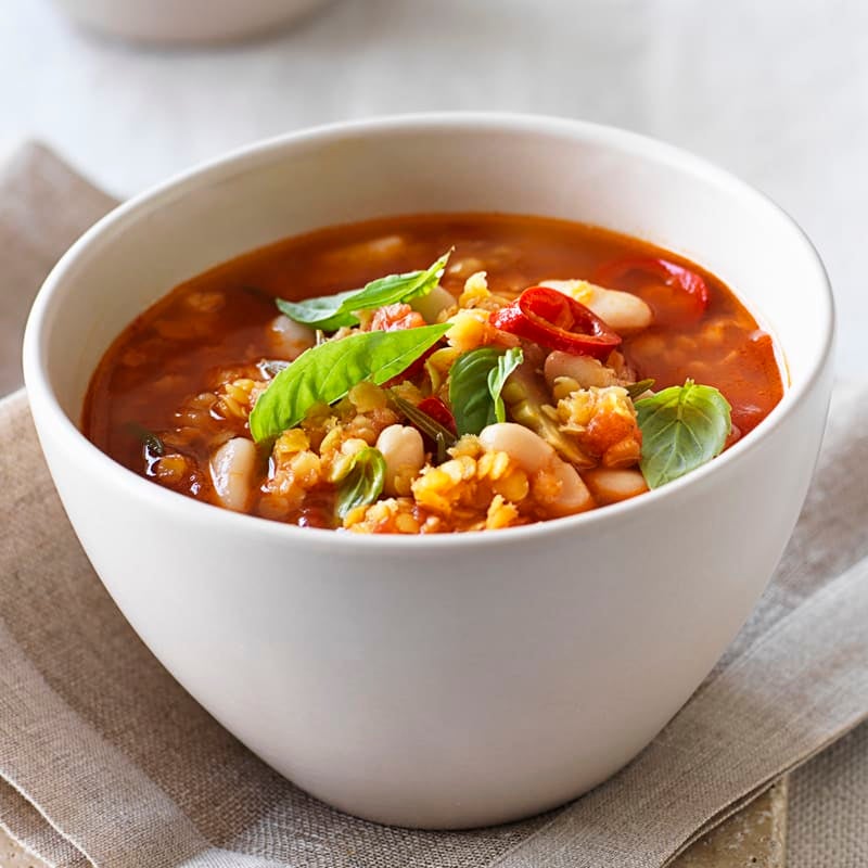 Photo of Spicy red lentil soup by WW
