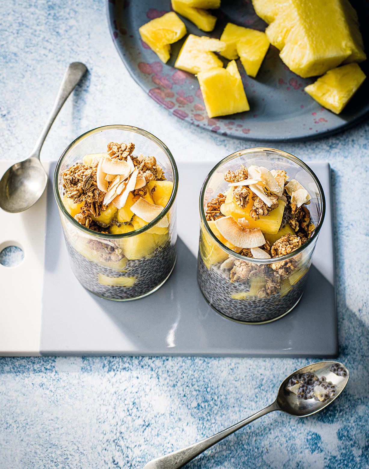 Photo of Pineapple & coconut chia seed pots by WW