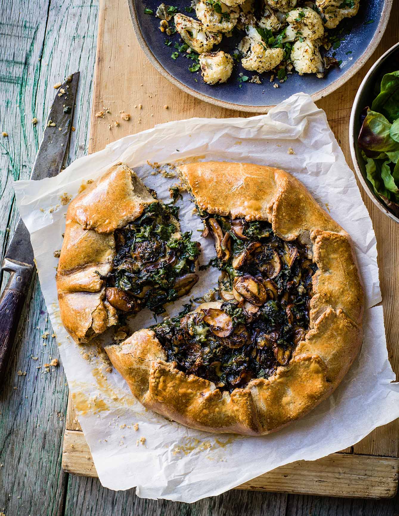 Photo of Spinach & mushroom galette by WW