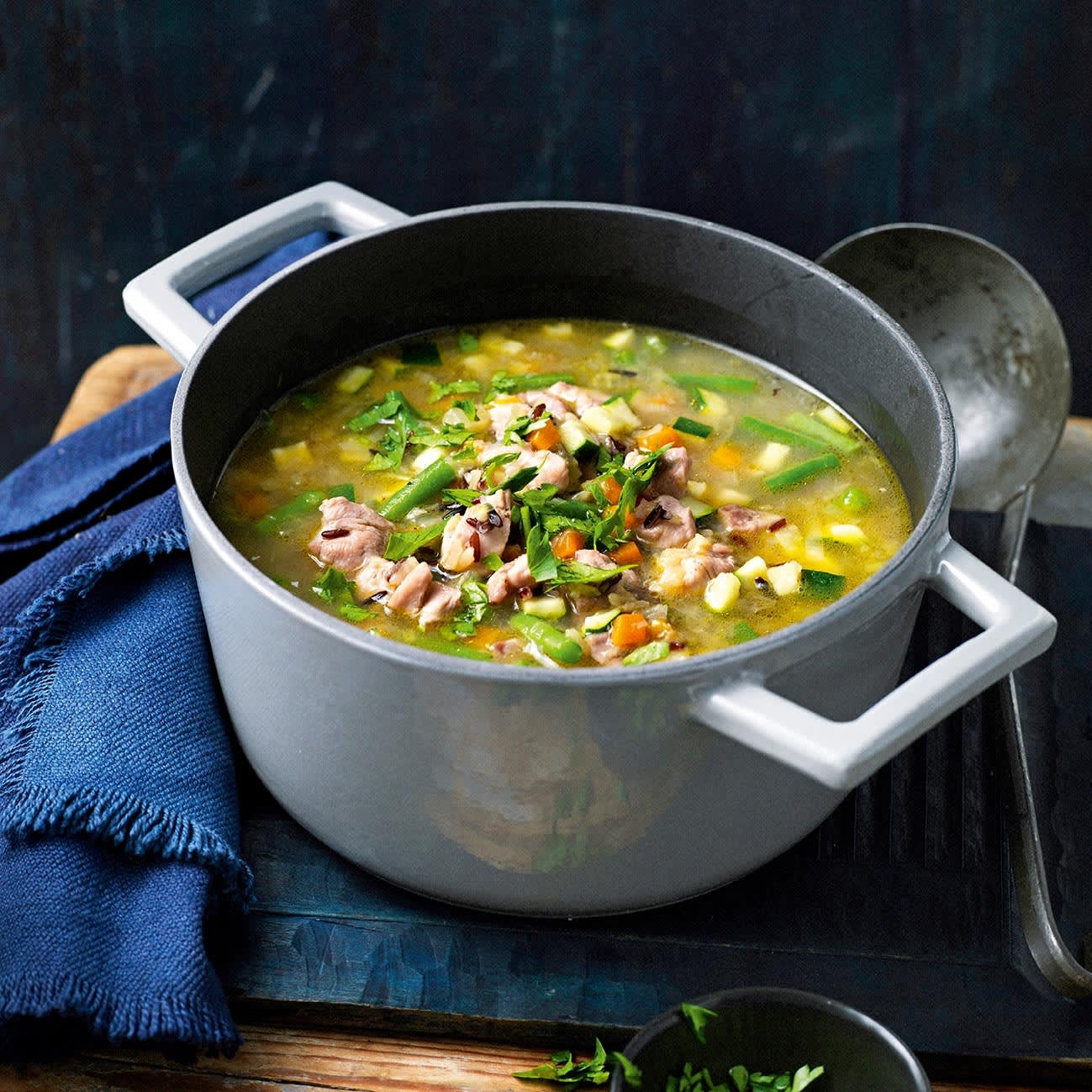 Photo of Chicken, leek & rice soup by WW