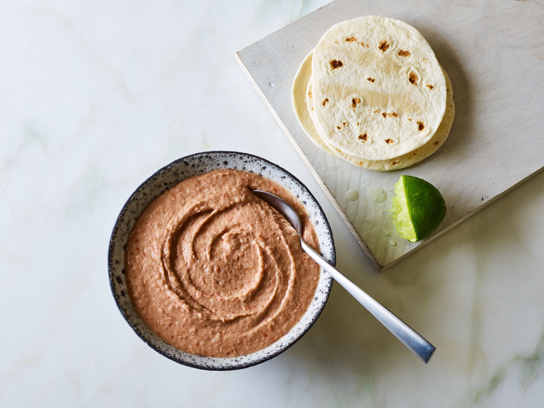 Photo of Mexican-style refried beans by WW