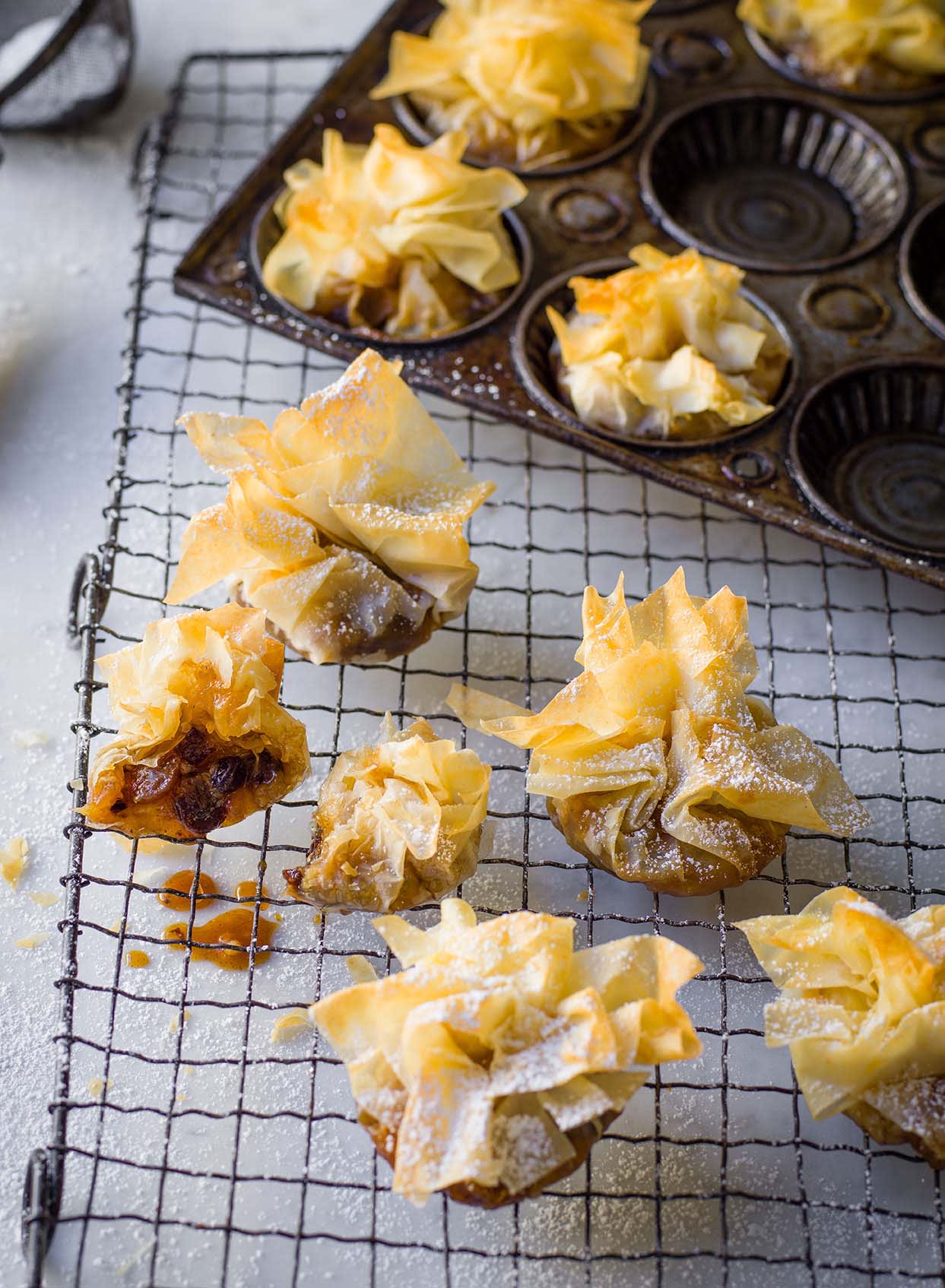Photo of Clementine filo mince pies by WW
