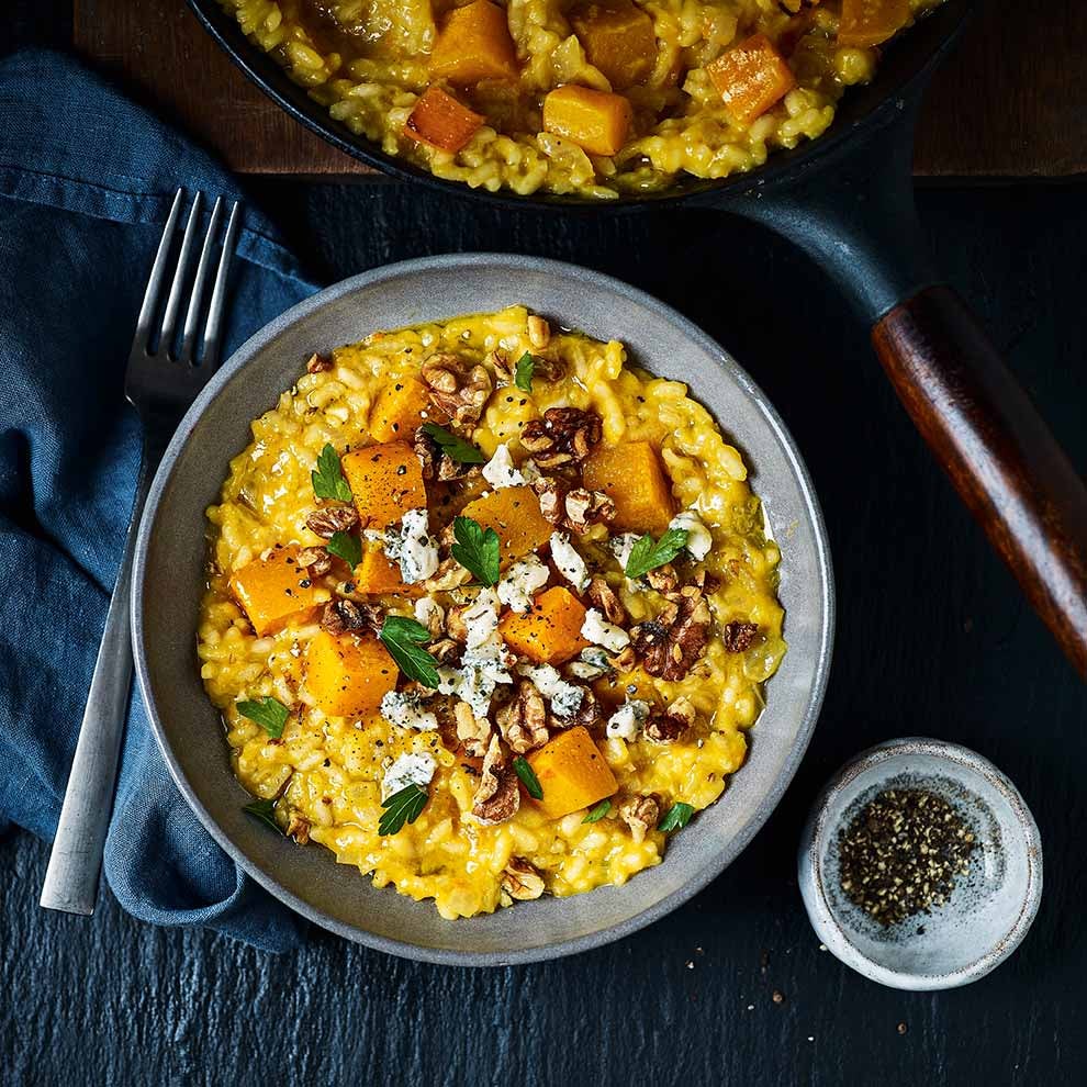 Photo of Pumpkin & blue cheese risotto by WW
