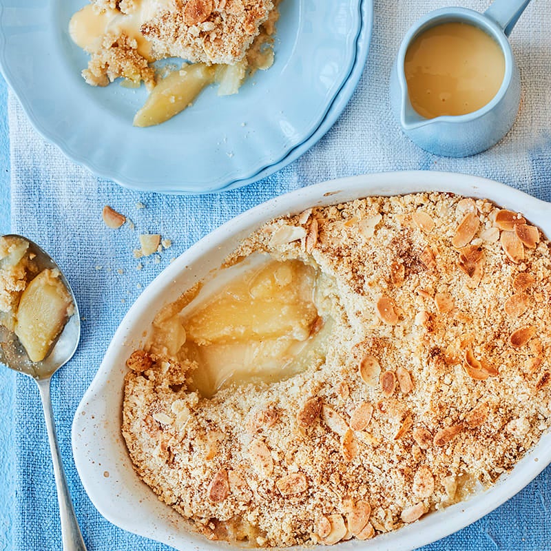 Photo of Pear & almond crumble by WW