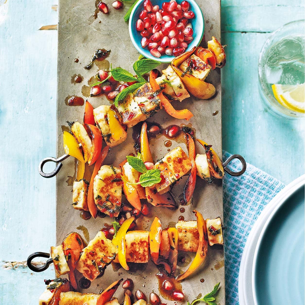 Photo of Halloumi skewers by WW