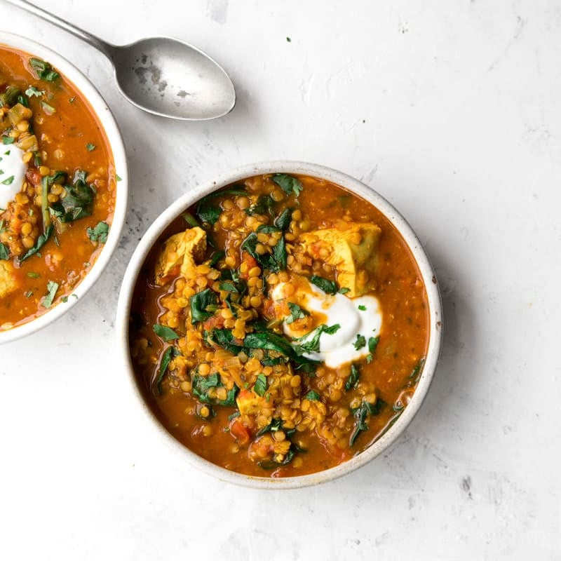 Photo of Chicken & lentil curry by WW