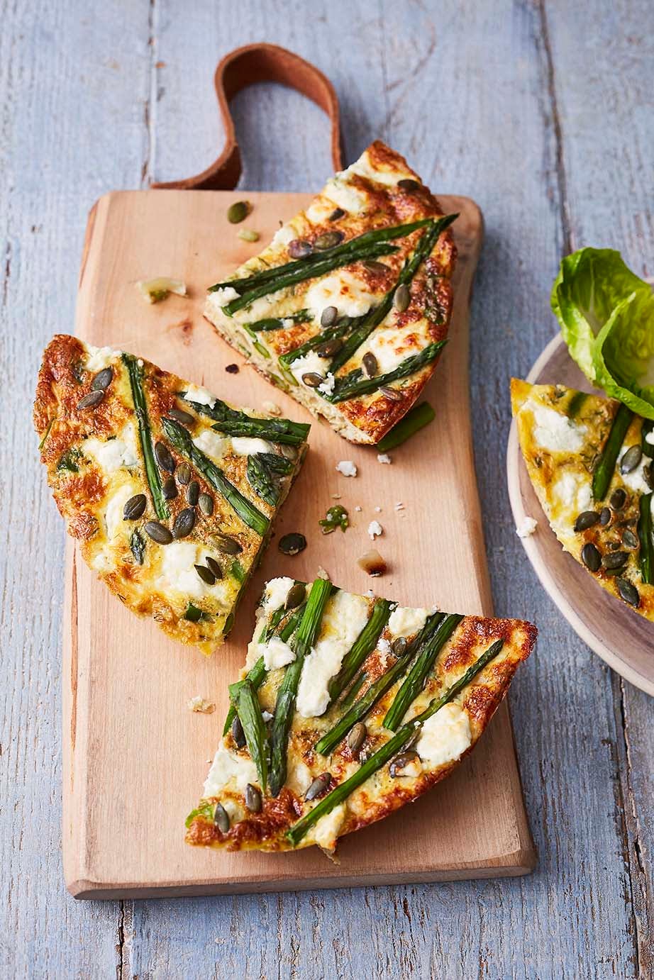 Photo of Goat's cheese & asparagus frittata by WW