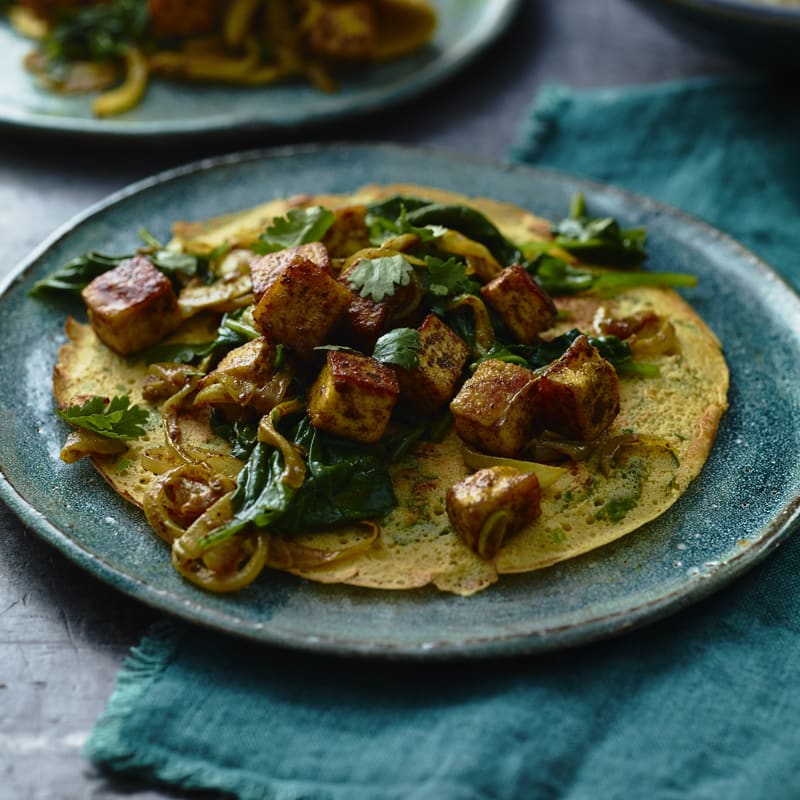 Photo of Indian-spiced paneer pancakes by WW