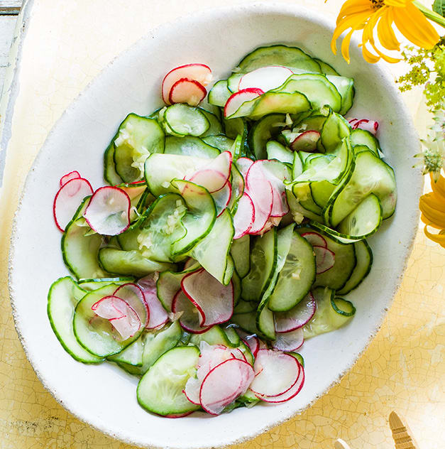 Photo of Asian-style cucumber salad by WW