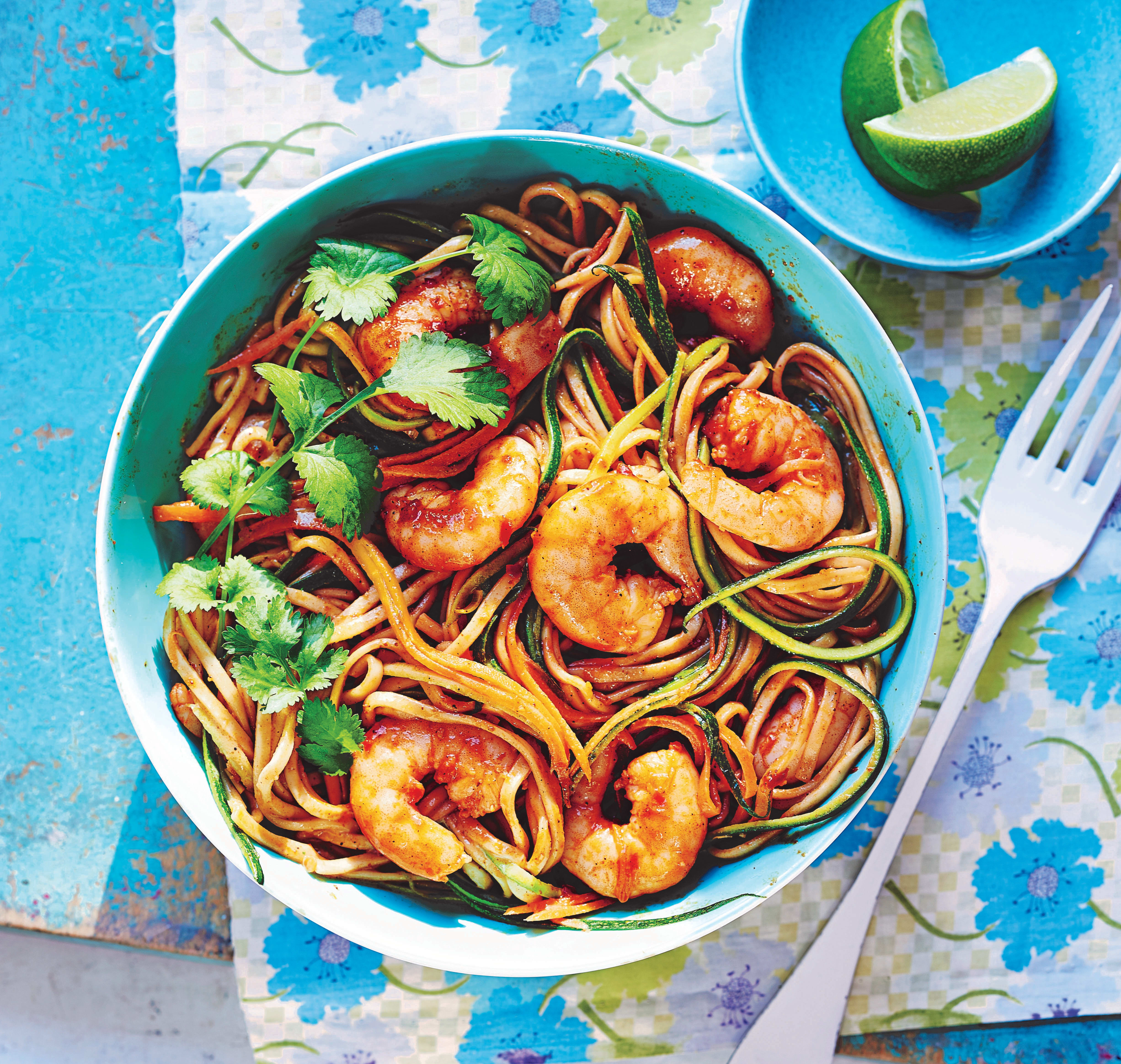 Photo of Harissa prawns with coconut noodles by WW
