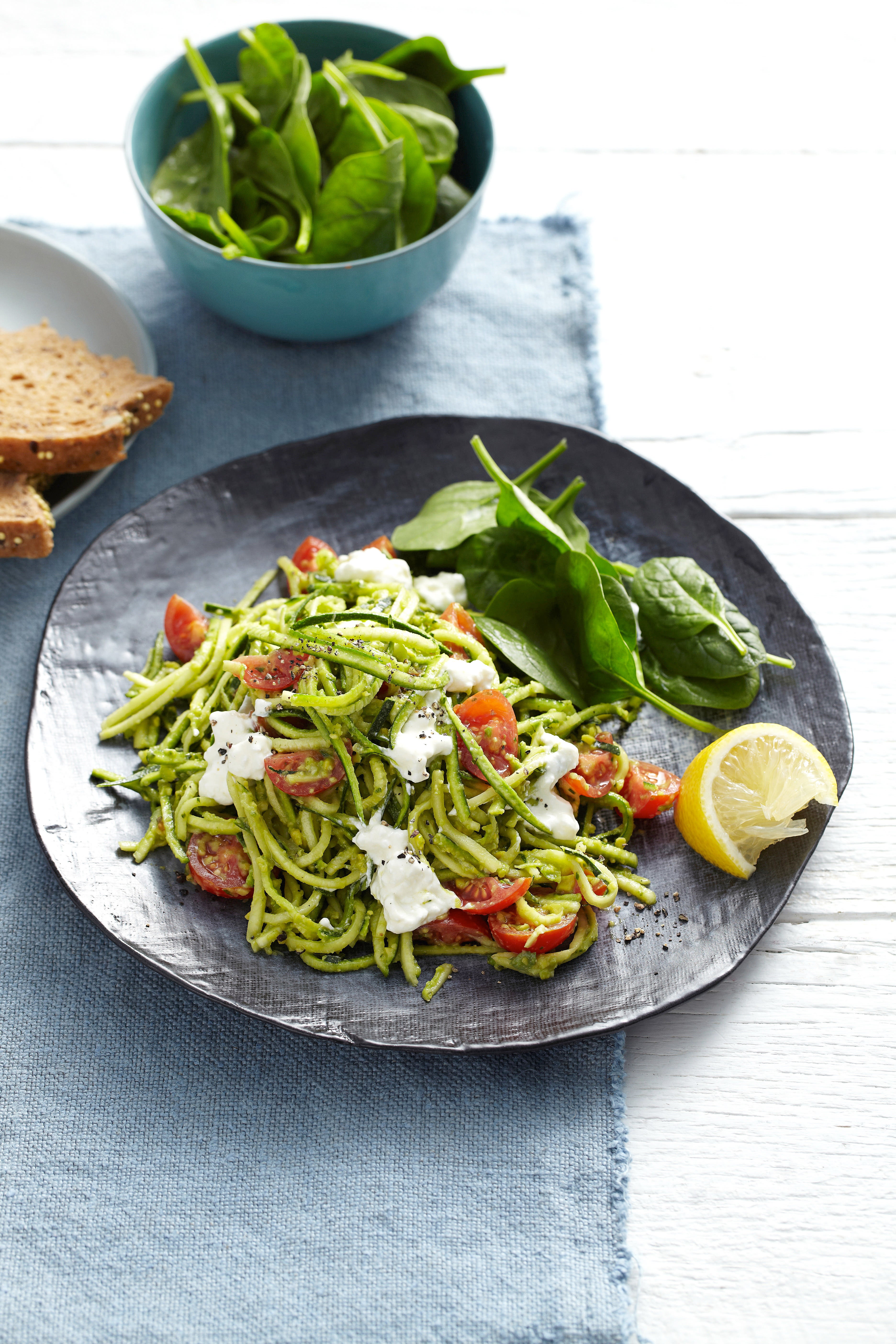 Photo of Raw courgette pasta with avocado pesto by WW