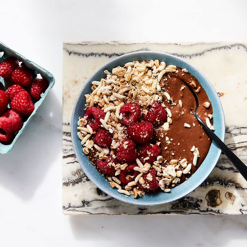 Photo of Cocoa almond smoothie bowl by WW