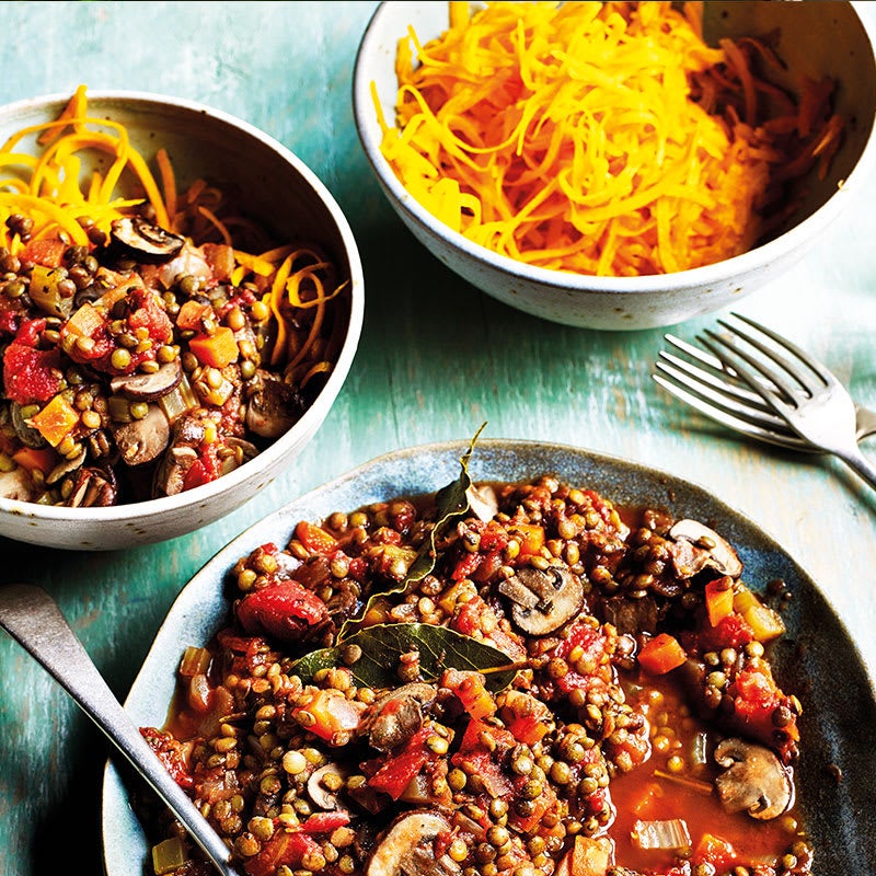 Photo of Mushroom & lentil ragù with boodles by WW