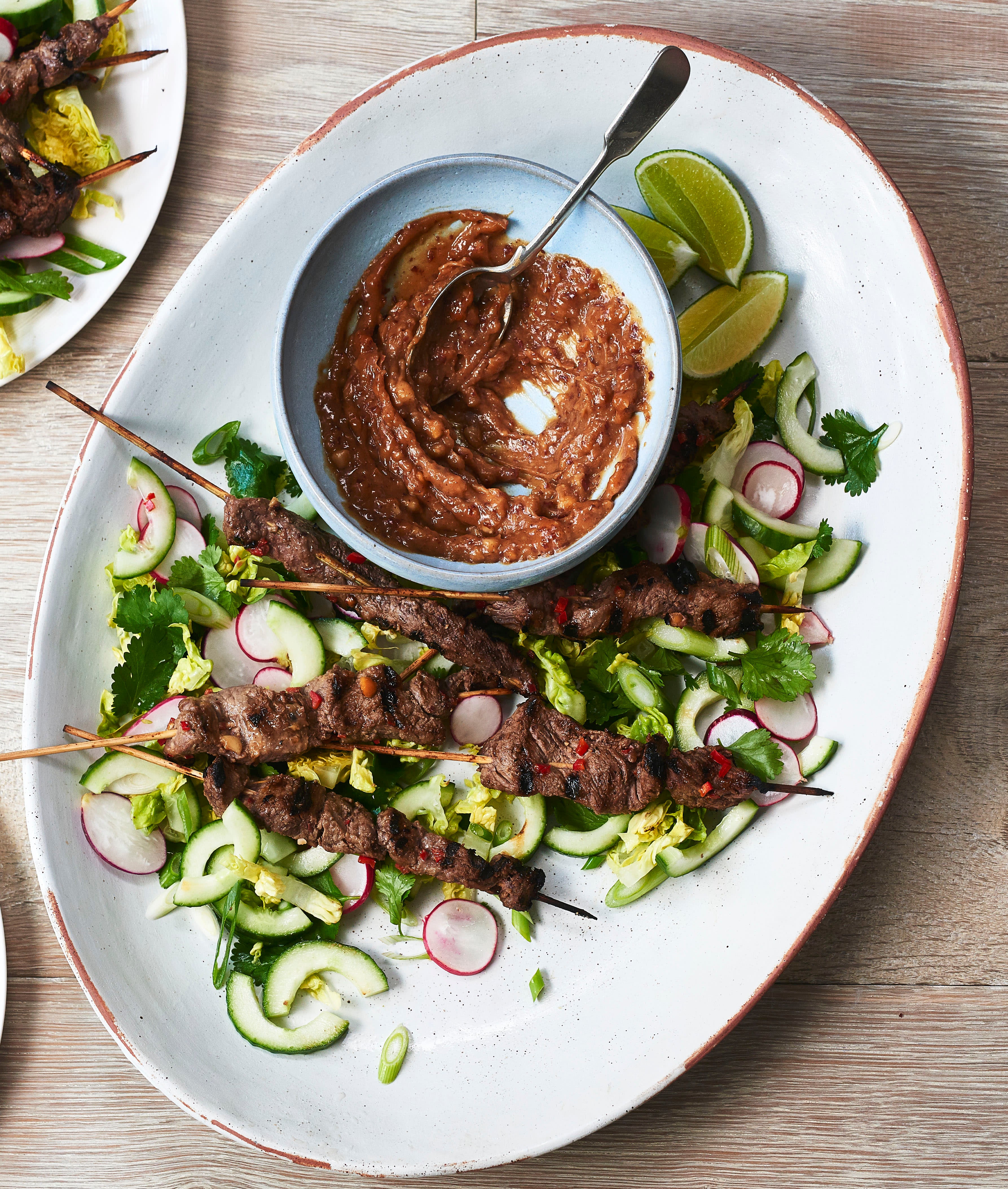 Photo of Beef satay with sweet & sour salad by WW
