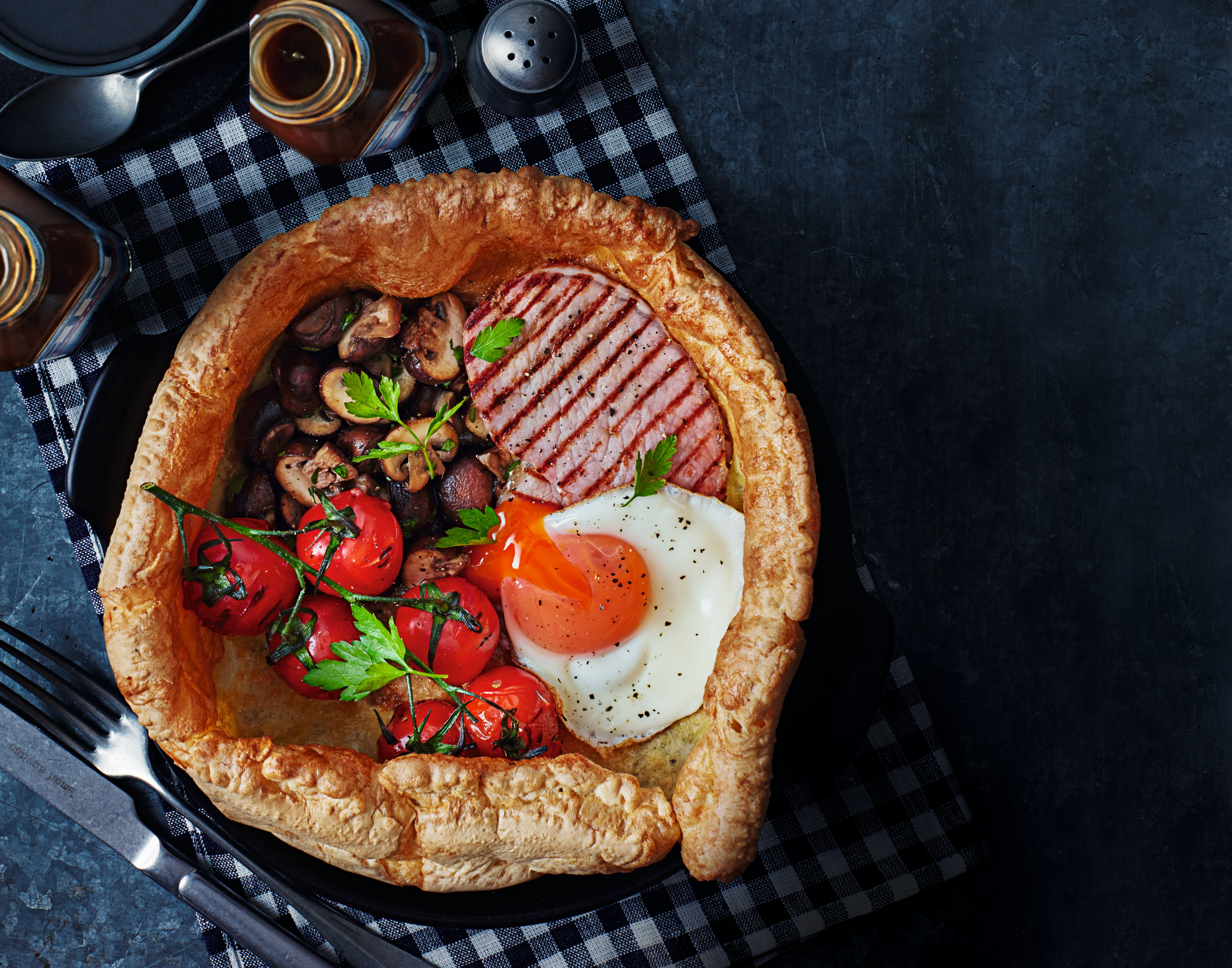 Photo of Yorkshire pudding fry-up by WW