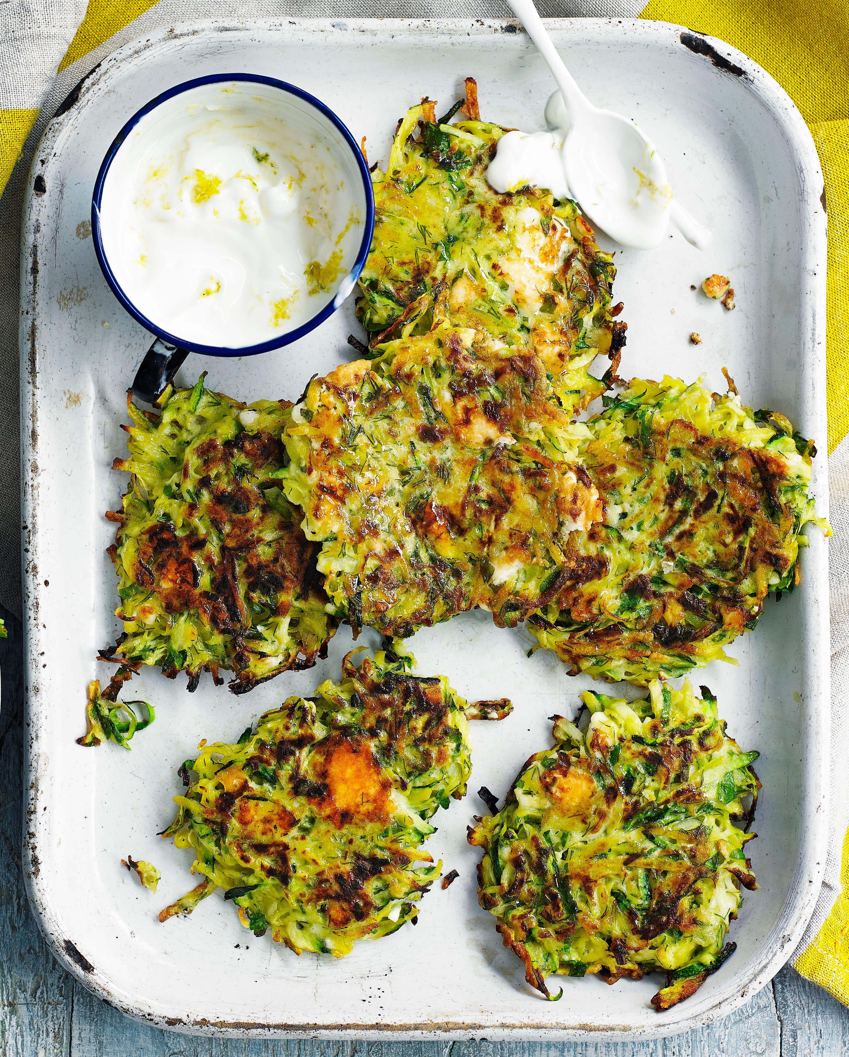 Photo of Courgette & feta fritters by WW