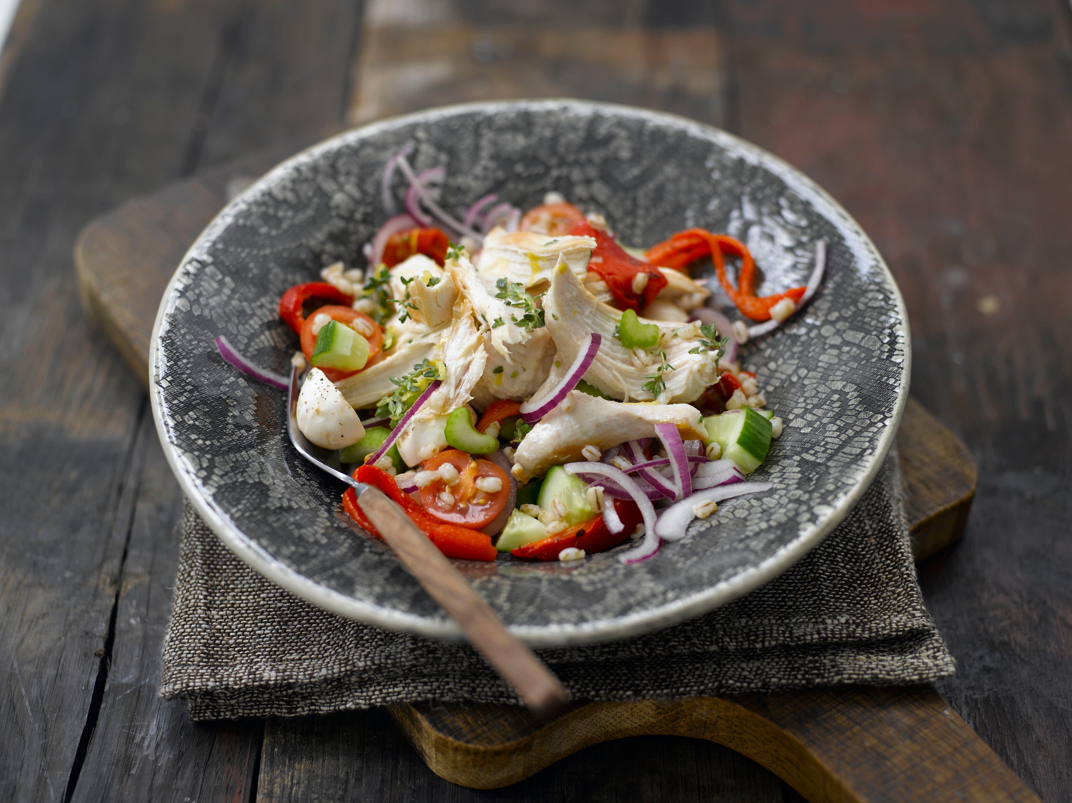 Photo of Chargrilled chicken & barley salad by WW