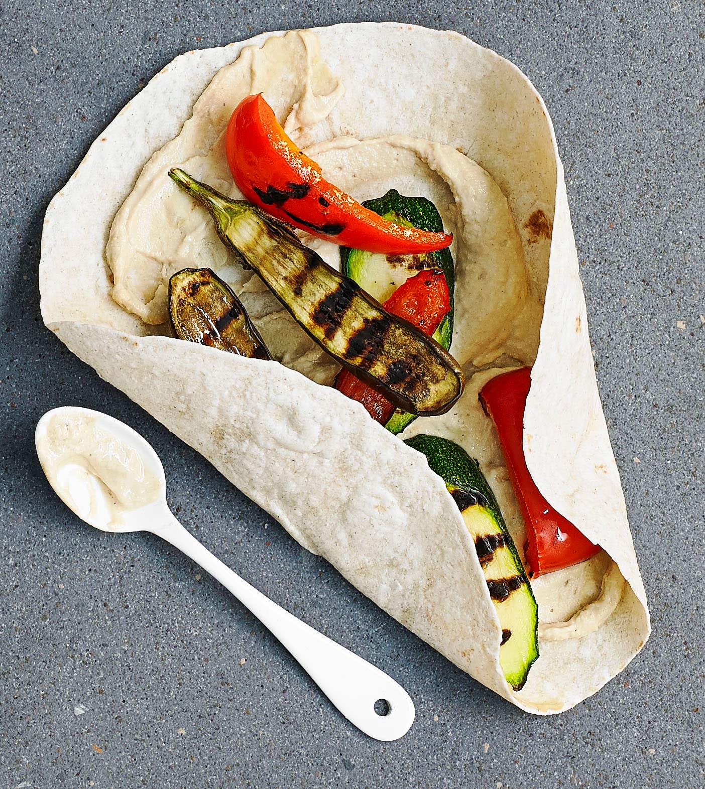 Photo of Houmous & griddled veg wrap by WW