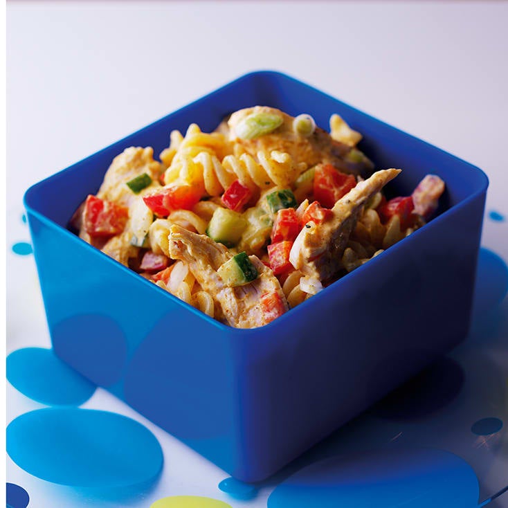Photo of Lunchbox chicken curry pasta by WW