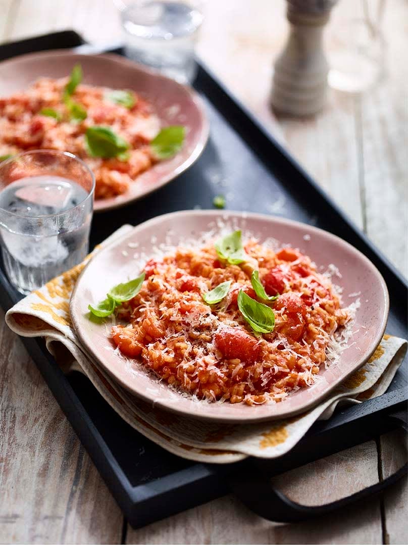 Photo of Simple tomato & basil risotto by WW