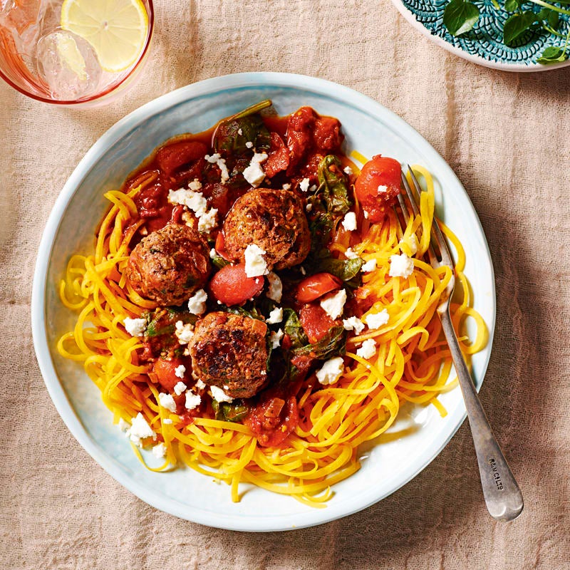 Photo of Boodles with harissa meatballs by WW